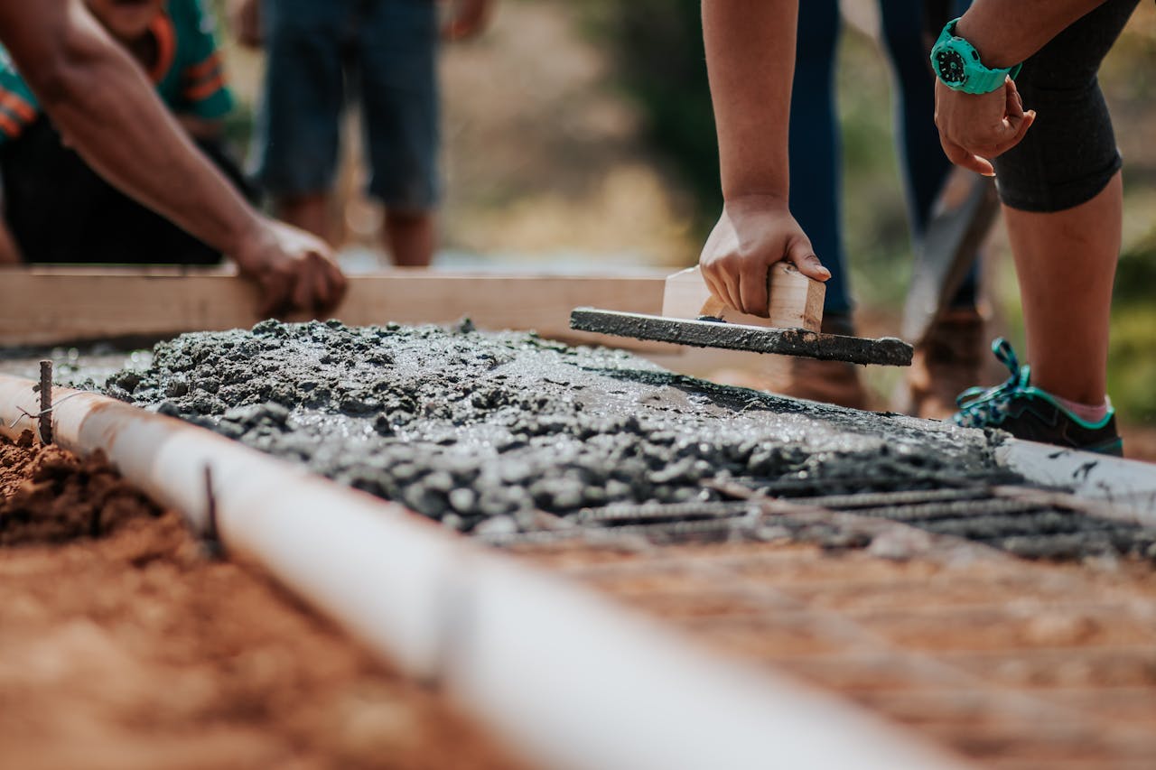 Házbővítés betonozás Házbővítés betonozás
